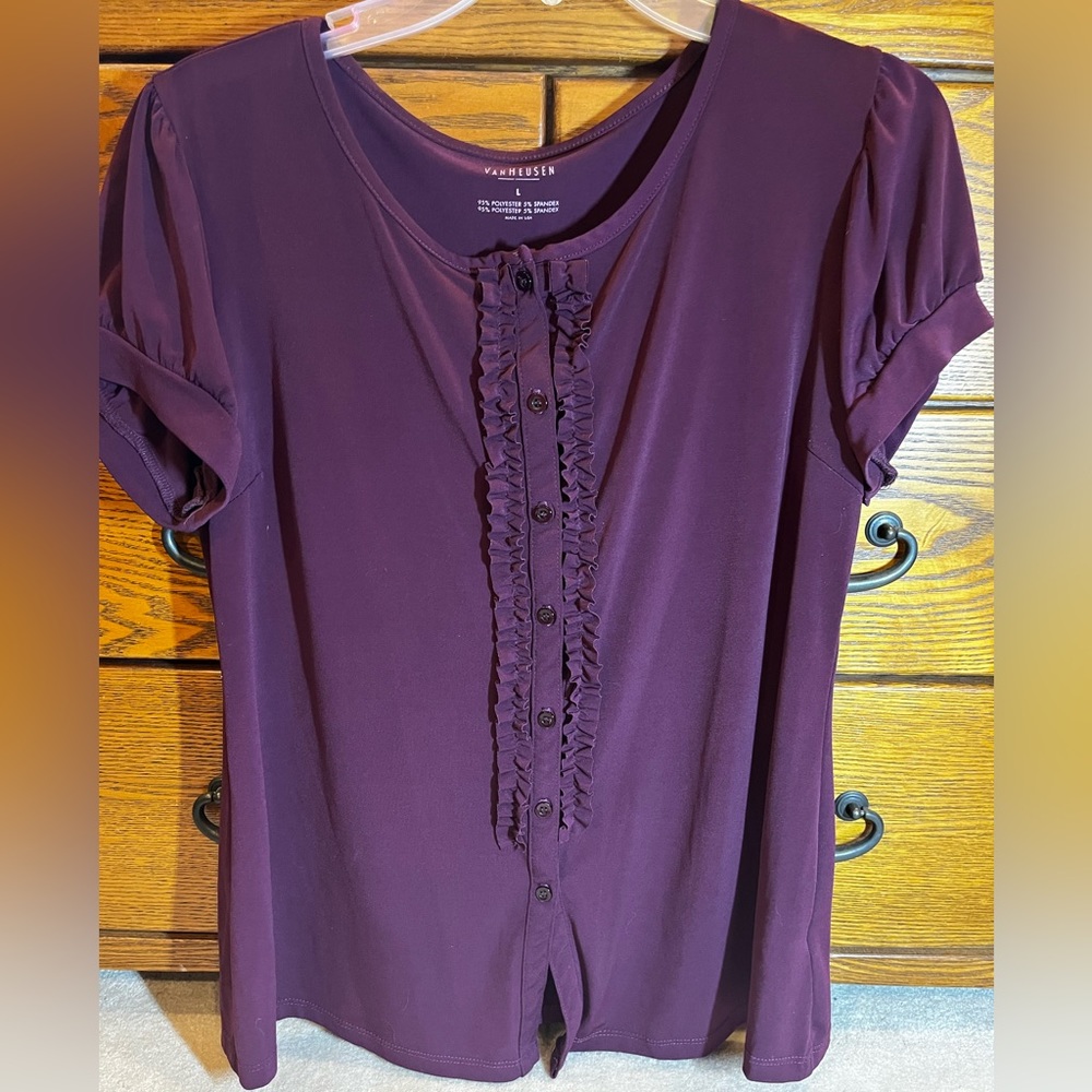 Van Heusen short sleeve blouse